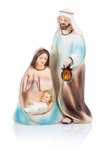 Sklep z dewocjonaliami Figurka Świętej Rodziny z Dzieciątkiem Jezus 15 cm JS02764A