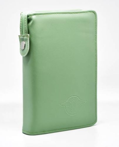 Etui okładka na Biblię "z rybką" średni format zielona sklep Edycja Świętego Pawła Pismo Święte