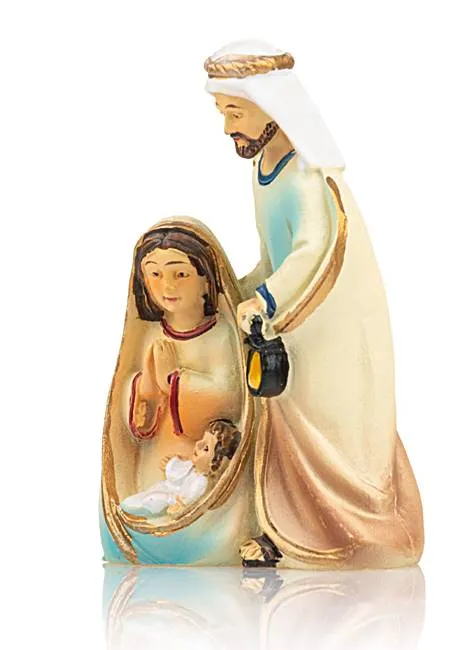 Szopka mała Święta Rodzina z Dzieciątkiem 6 cm JS02764-1A sklep z dewocjonaliami