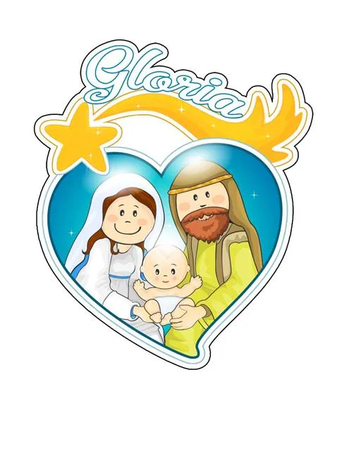Magnes na lodówkę świąteczny GLORIA! e-religijne.pl