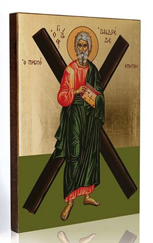 Ikona Świętego Andrzeja Apostoła sklep z ikonami - ikony prawosławne święci