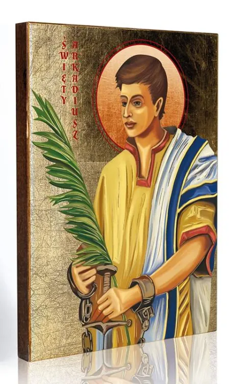 Sklep chrześcijański e-religijne.pl : Ikona Świętego Arkadiusza męczennika