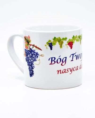 Filiżanka mini "Bóg Twoje dni nasyca dobrami" księgarnia chrześcijańska