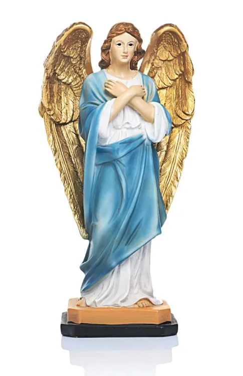 Figura Anioła 30 cm ZY17298-12BP niebieska szata sklep chrześcijański dewocjonalia