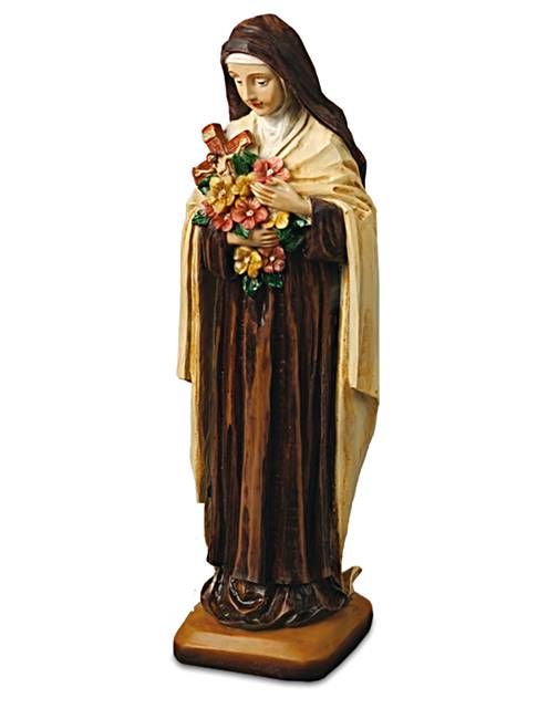 Św. Teresa od Dzieciątka Jezus figurka - wysokość 20 cm