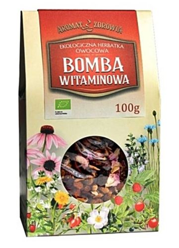 Ekologiczna herbatka Bomba witaminowa, 100 g - AROMAT ZDROWIA
