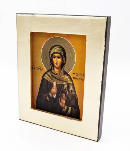 Ikona świętej Moniki 20 x 25 sklep z ikonami świętych i blogosławionych
