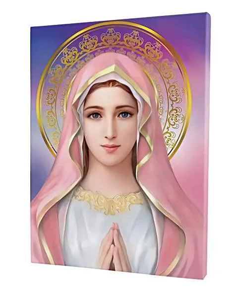 Matka Boża modląca - obraz na płótnie canvas 40 x 60