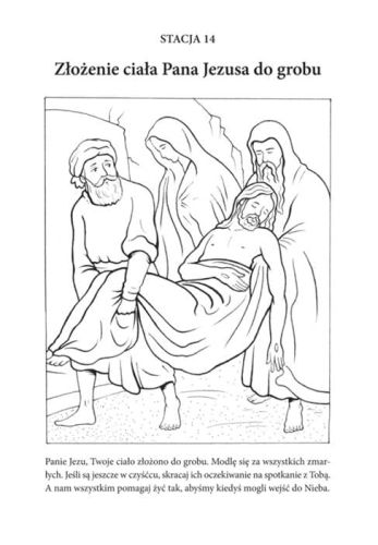 Droga krzyżowa - kolorowanka - s. Zofia Szymanek FDC księgarnia religijna