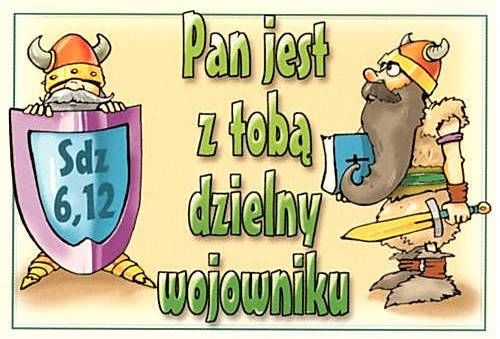 Naklejka _Pan jest z toba.jpg