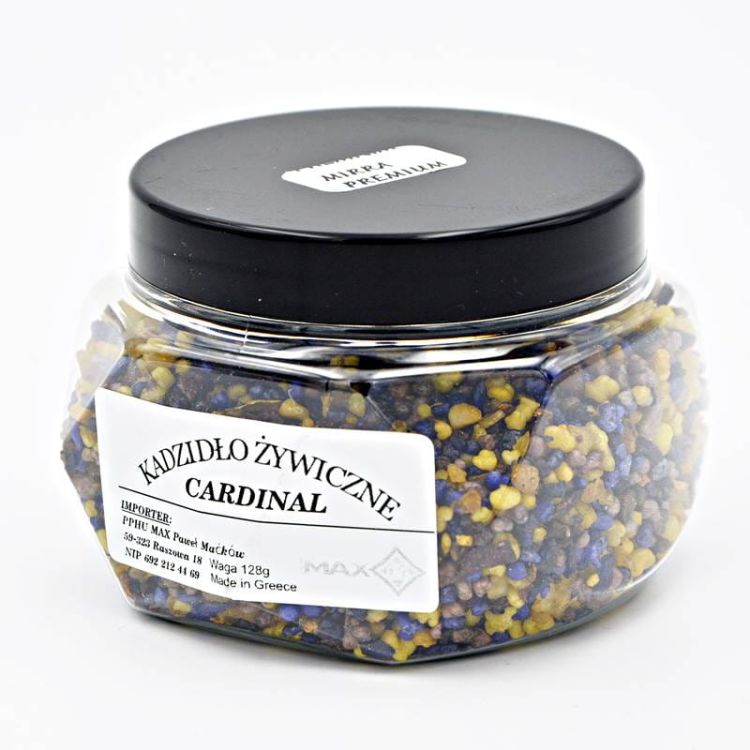 Największy sklep z kadzidłami: Kadzidło greckie żywiczne PREMIUM - CARDINAL 128g