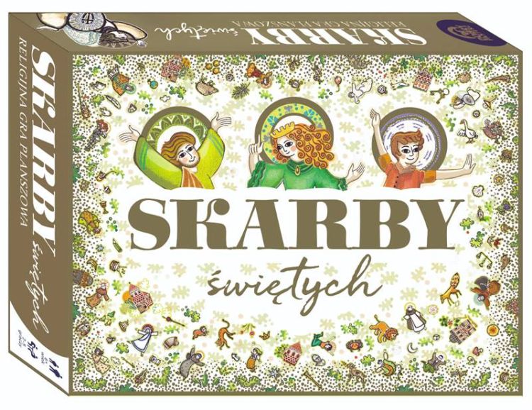Skarby Świętych - gra planszowa księgarnia chrześcijańska wydawnictwo Dobry Pasterz
