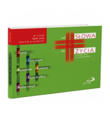 Od Słowa do Życia nr 7, lipiec 2023 Liturgia dnia z rozważaniami do czytań mszalnych księgarnia religijna sklep