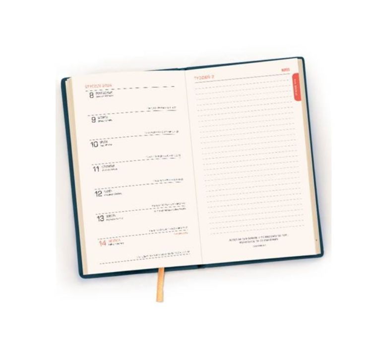 Terminarz - kalendarz PLANER 2024 miętowy