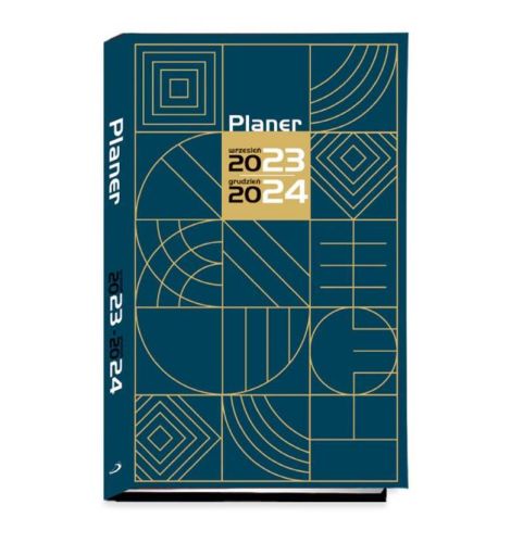 Edycja Świętego Pawła: Terminarz na 2024 - kalendarz PLANER granatowy