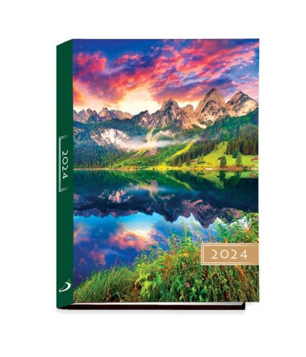 Edycja Świętego Pawła Terminarze: Kalendarz terminarz KOLOROWY na 2024 rok wielkość A5 - Edycja Świętego Pawła