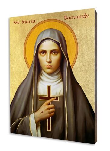 Ikona świętej Palestynki Marii od Jezusa Ukrzyżowanego księgarnia religijna Art Christiana