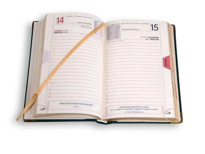 Terminarz na 2024 rok w poręcznym formacie B6 - CARIBE księgarnia e-religijne.pl Edycja Świętego Pawła