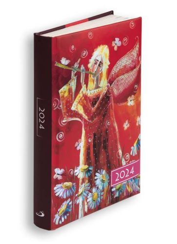 Terminarz na 2024 rok w formacie B6 - KOLOROWY Edycja Świętego Pawła sklep pomoce biurowe