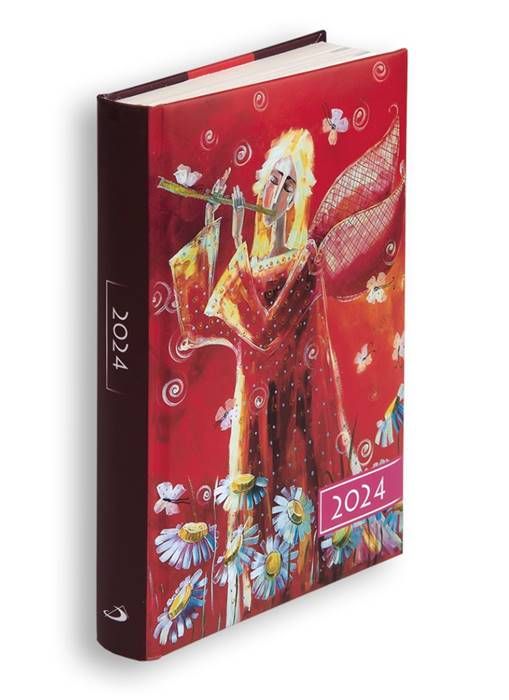 Terminarz na 2024 rok w formacie B6 - KOLOROWY Edycja Świętego Pawła sklep pomoce biurowe