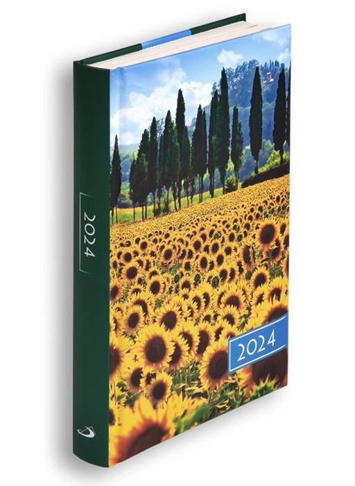 Terminarz na 2024 rok w formacie B6 - KOLOROWY Edycja Świętego Pawła sklep pomoce biurowe