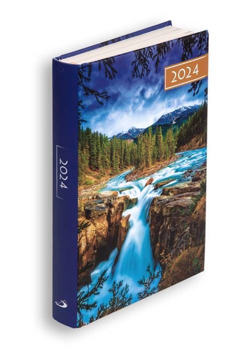 Terminarz na 2024 rok w formacie B6 - KOLOROWY Edycja Świętego Pawła sklep pomoce biurowe