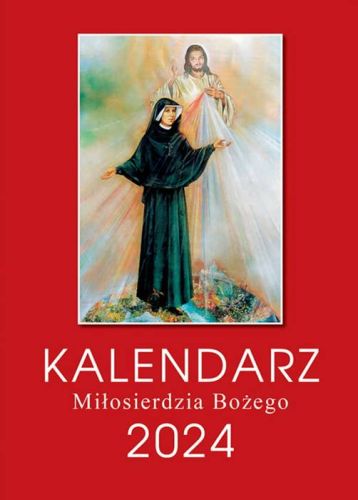 Kalendarzyk kieszonkowy na 2024 Miłosierdzie Boże PROMIC wydawnictwo