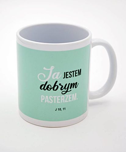 Kubek "Ja jestem Dobrym Pasterzem" sklep chrześcijański