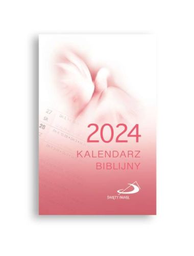 Kalendarz biblijny na 2024 rok - Edycja Świętego Pawła księgarnia religijna