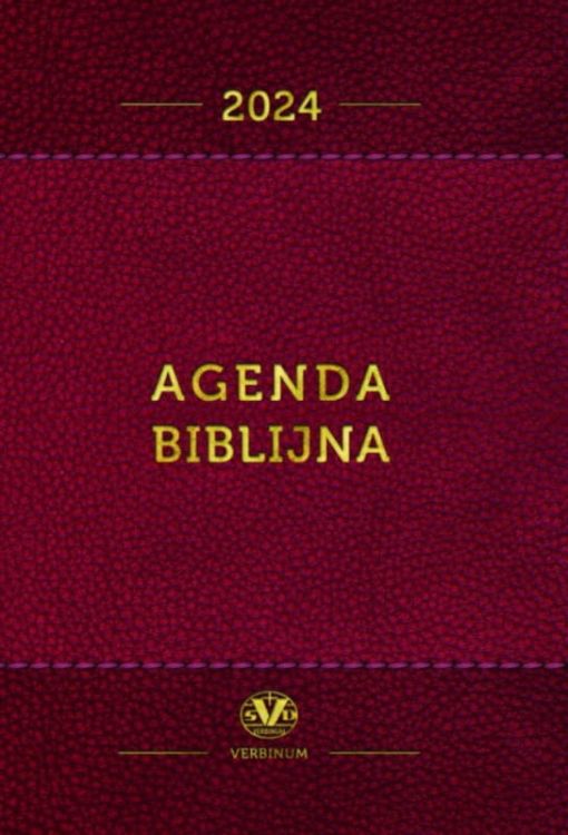 Agenda Biblijna Werbistów na 2024 (A5 - duża) sklep chrześcijański verbinum