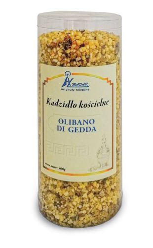 Kadzidło naturalne do kościoła OLIBANO DI GEDDA - 500g