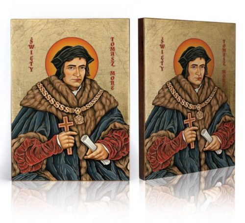 Ikona świętego Tomasza Moore'a sklep e-religijne.pl