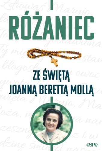 Różaniec ze świętą Joanną Berettą Mollą sklep chrześcijański