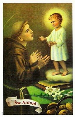 Obrazki ze św. Antonim 7 x 10 (100 szt.) e-religijne.pl