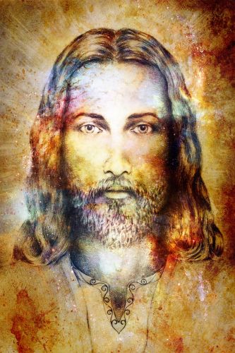 Jezus Chrystus - wyjątkowy obraz na drewnie 13 x 19 cm sklep chrześcijański