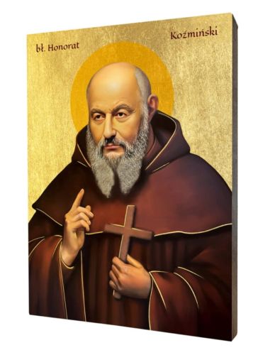 Ikona błogosławionego Honorata Koźmińskiego sklep z ikonami upominkireligijne