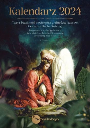 Dom Wydawniczy Rafael- Kalendarz ścienny 2024 z błogosławieństwami ks. Teodora Sawielewicza (Teobańkologia)