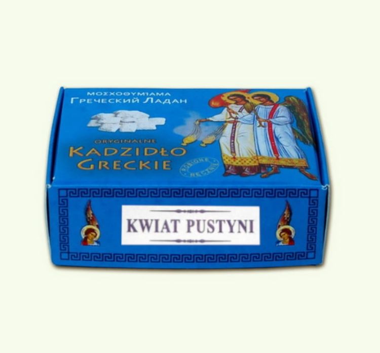 Kadzidło greckie KWIAT PUSTYNI 50 g - kadzidło do kadzenia w kościele lub w domu