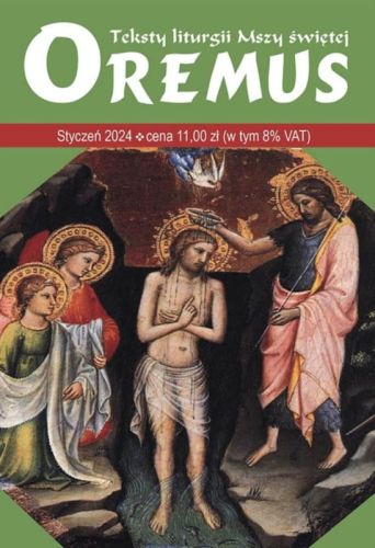 Oremus na STYCZEŃ 2024 - liturgiczne teksty czytań i rozważania na każdy dzień wydawnictwo PROMIC