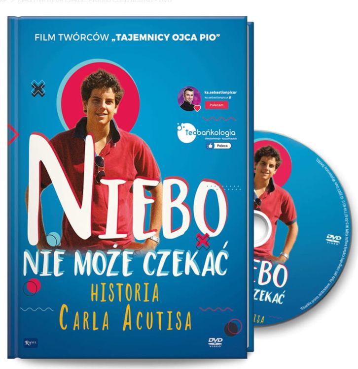 Niebo nie może czekać. Historia Carla Acutisa - (film na płycie DVD) księgarnia chrześcijańska
