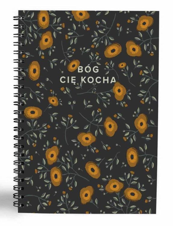 Zeszyt - notatnik chrześcijański - "Bóg cię kocha" księgarnia chrześcijańska