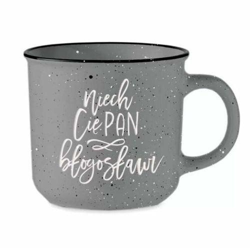 Kubek vintage o dużej pojemności "Niech cię Pan błogosławi" sklep chrześcijański