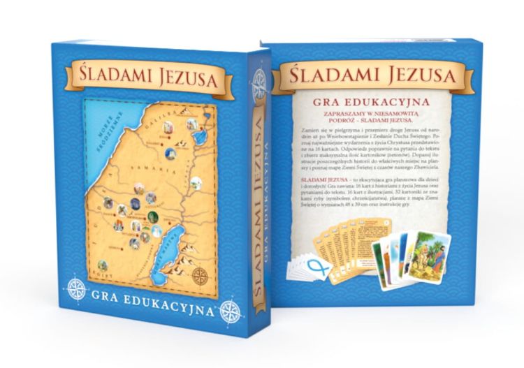 Śladami Jezusa - edukacyjna gra rodzinna Wydawnictwo diecezjalne Sandomierz