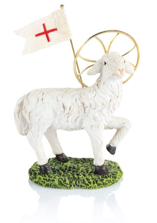 Baranek Wielkanocny 6 cm figurka JS93061-1A sklep chrześcijański