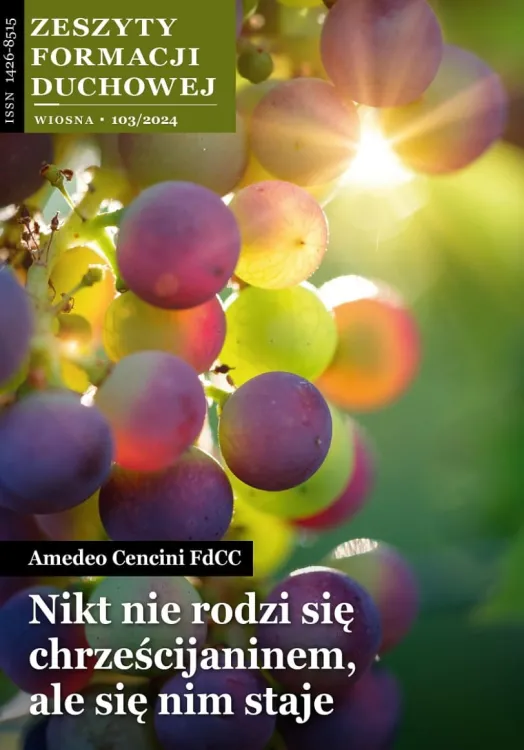 Nikt nie rodzi się chrześcijaninem, ale się nim staje - Amedeo Cencini FdCC - Zeszyty Formacji Duchowej nr 103 sklep chrześcijański