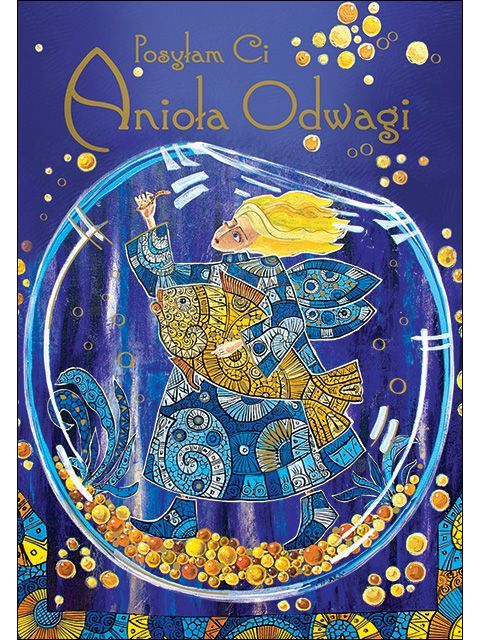 Posyłam Ci Anioła Odwagi - karnet upominkowy z kopertą księgarnia chrześcijańska Edycja Świętego Pawła