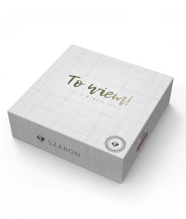 To wiem z Biblii - gra planszowa SZARON Wydawnictwo