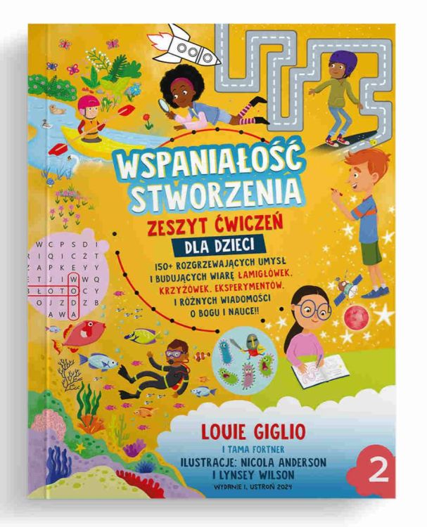 Wspaniałość stworzenia - Zeszyt ćwiczeń cz.2 - Louie Giglio i Tamara Fortner księgarnia chrześcijańska