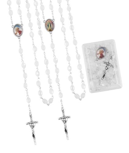 Różaniec Świętego Jana Pawła II w pudełku PR281JP sklep chrześcijański z różańcami