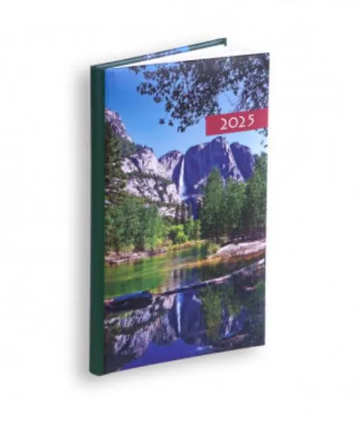 Terminarz Edycji Świętego Pawła 2025 z okładką przedstawiającą górski krajobraz z jeziorem